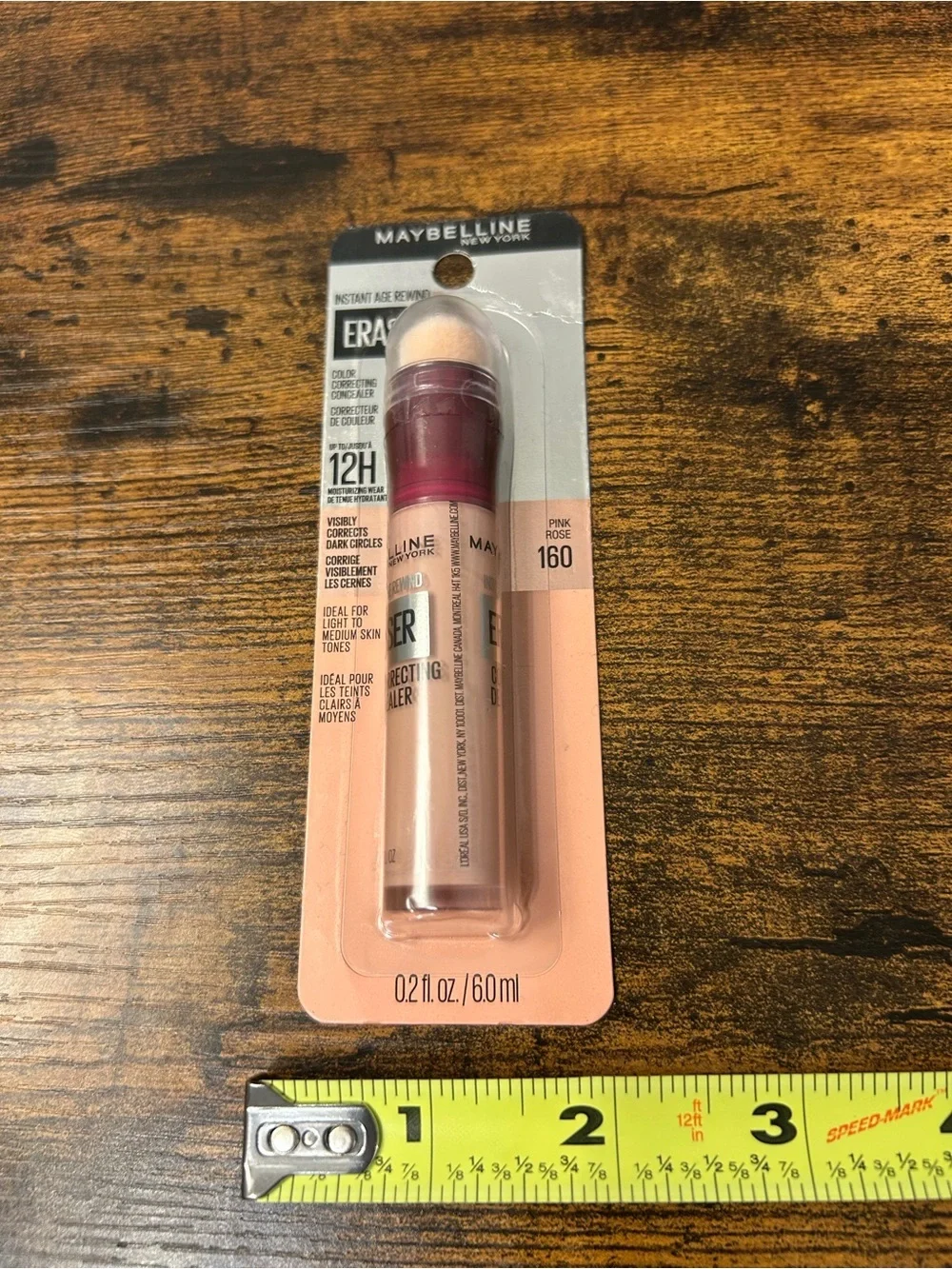 Maybelline Instant Age Rewind Eraser Color Correcting Concealer Pink 160